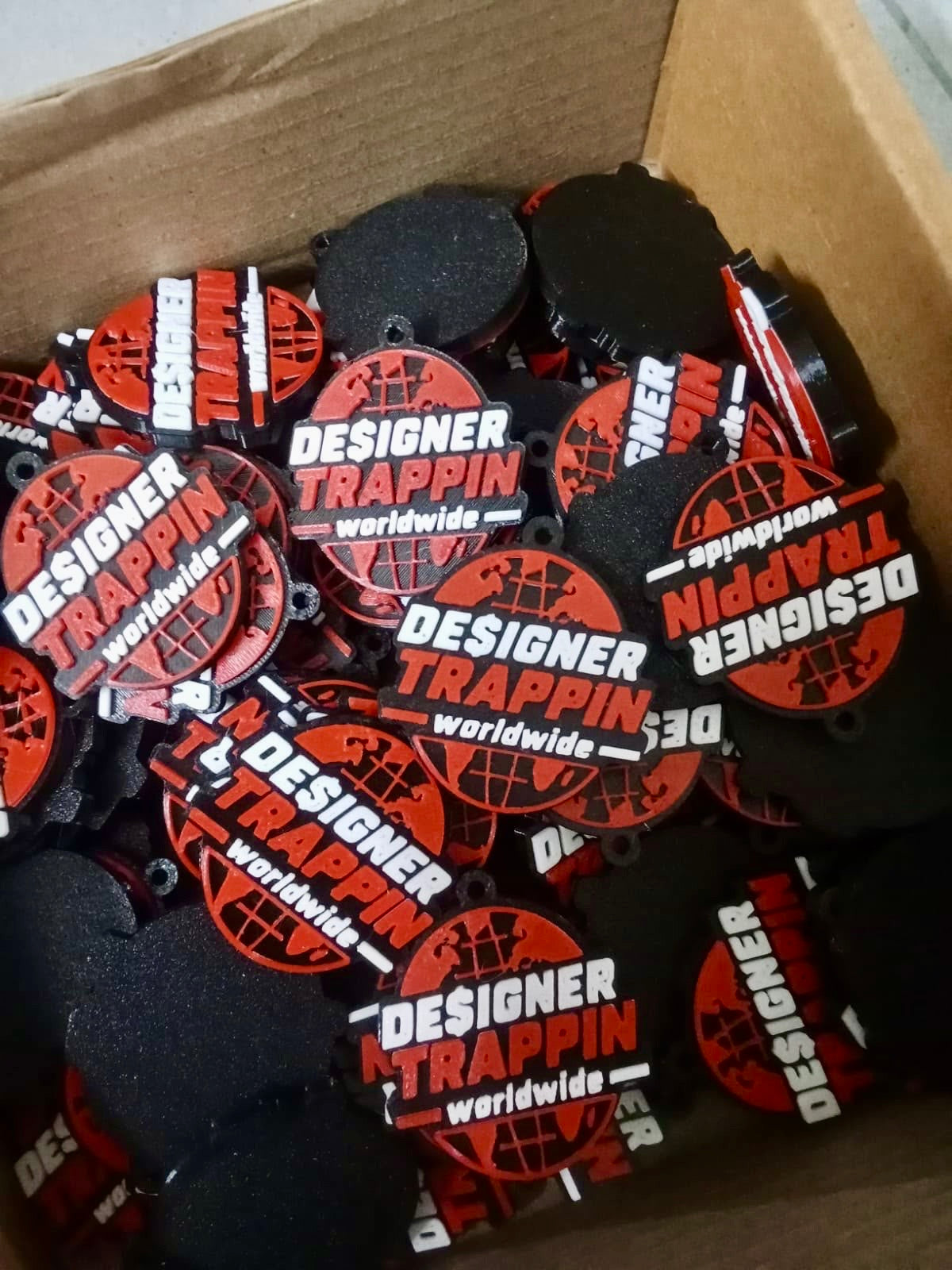 Designer Trappin Worldwide Keychain