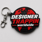 Designer Trappin Worldwide Keychain