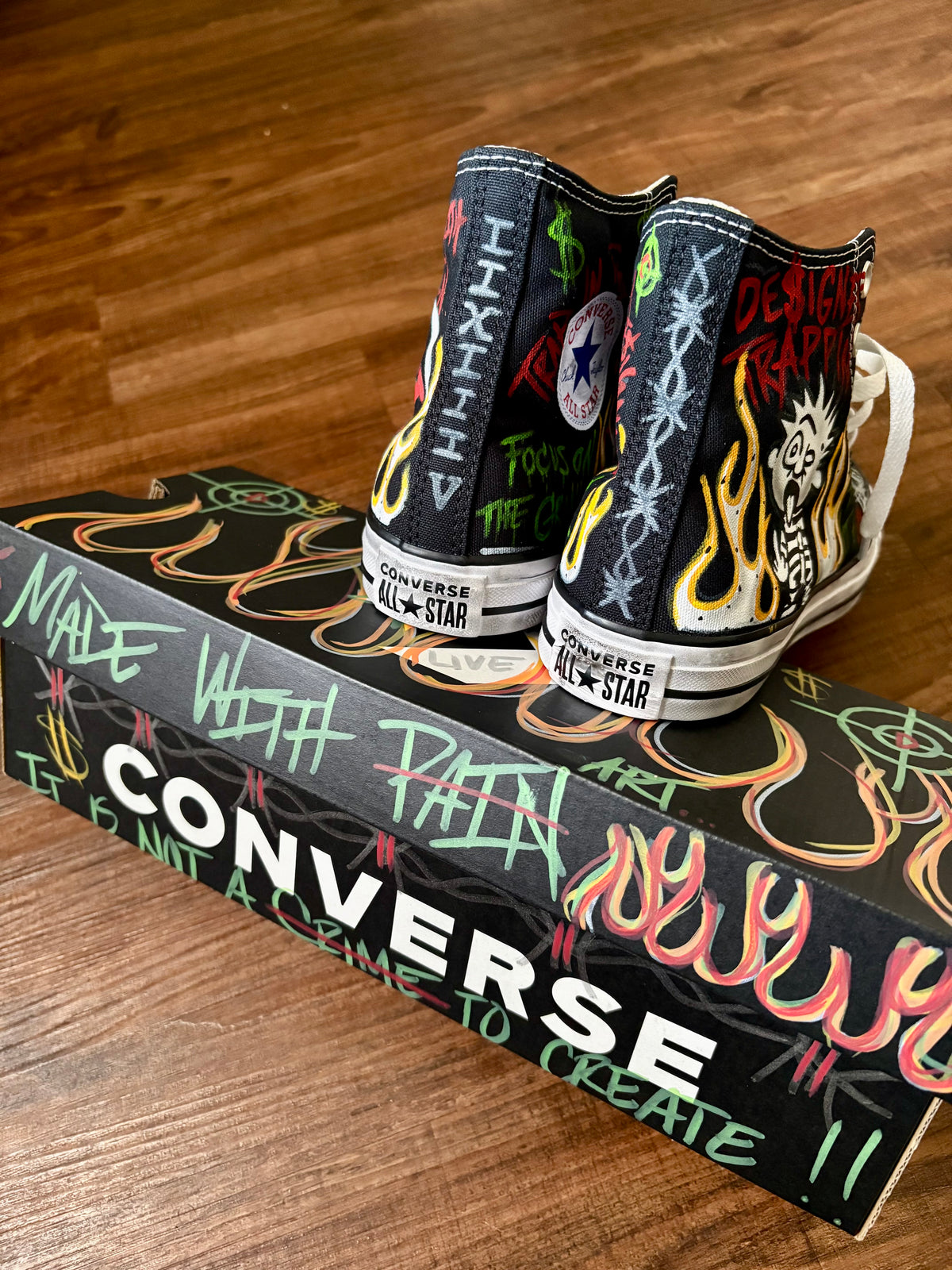Designer Trappin Worldwide Fully Customize Shoes