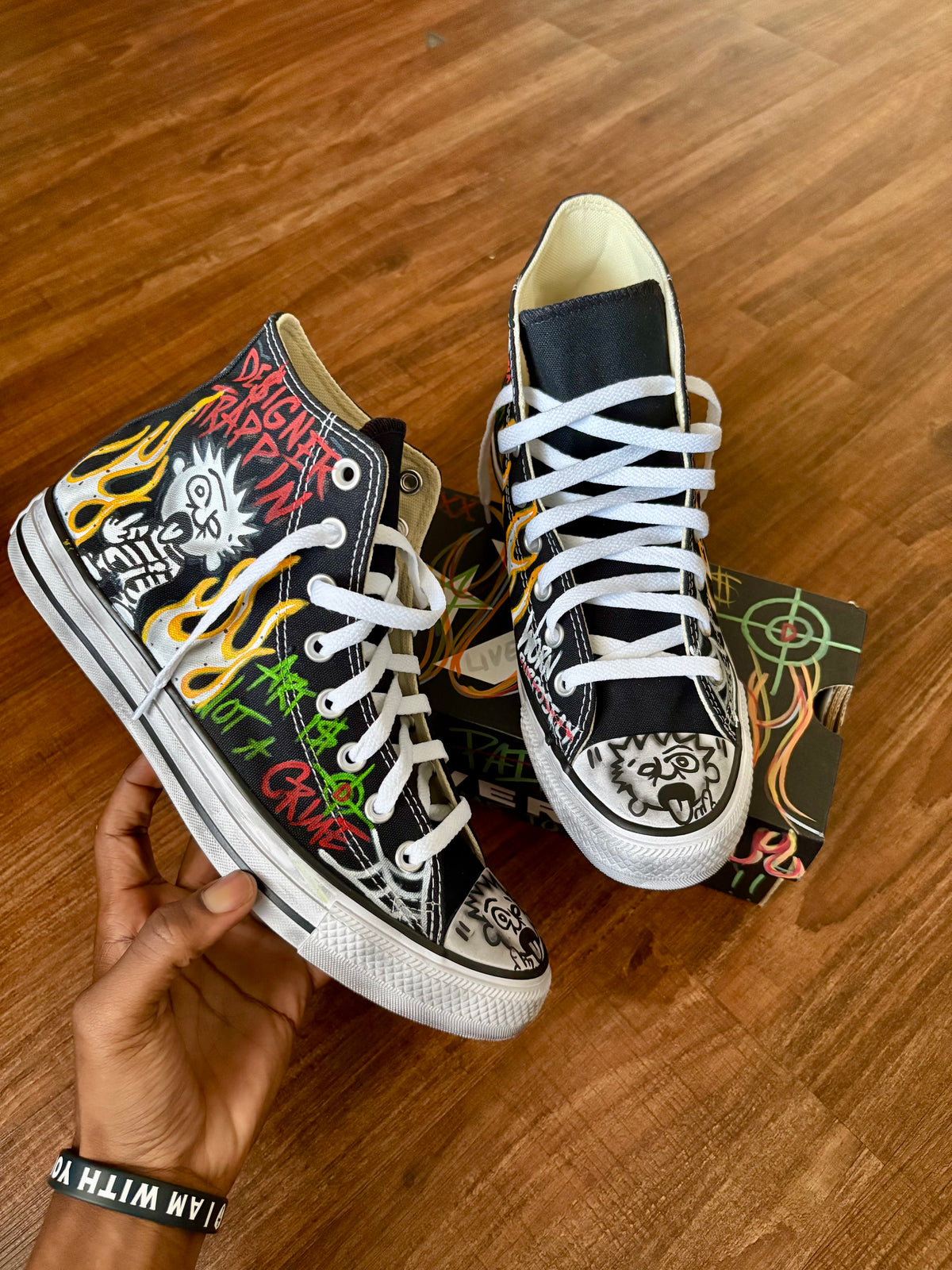 Designer Trappin Worldwide Fully Customize Shoes